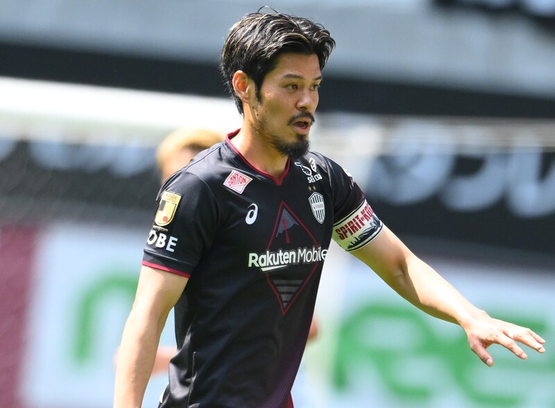 M ユニフォーム アシックス サッカー 2024 ヴィッセル神戸 山口蛍 96 M