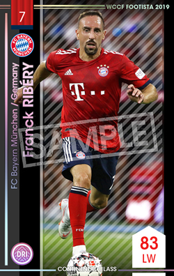 フランク・リベリー | FOOTISTAカードデータ詳細