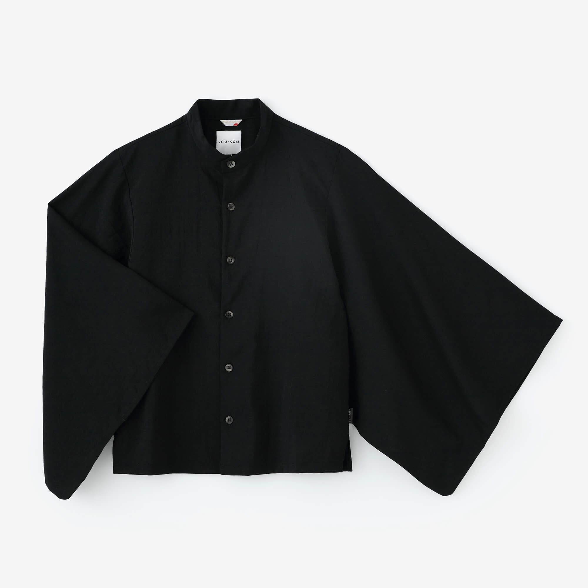 SOU・ SOU 傾衣 モスリン筒下 /濡羽色 SOU・SOU KYOTO 青山店より】