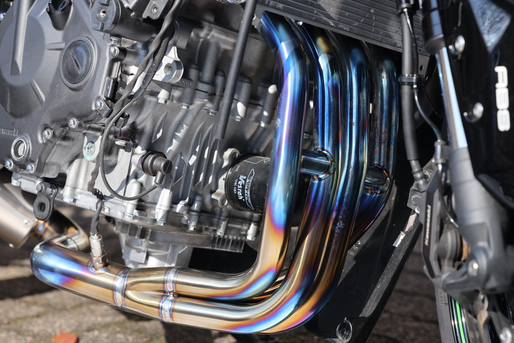 2022 Ninja ZX-25R / SE (2BK-ZX250E) POWERBOX FULL チタンブルー