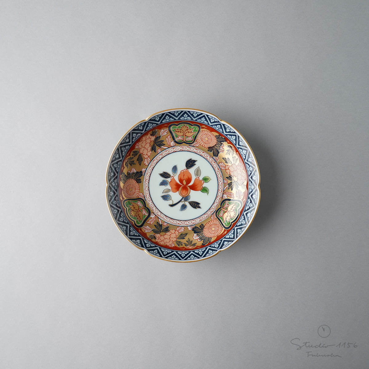 有田焼 極錦金彩 古伊万里様式 銘々皿 15cm 其泉窯の通販｜Studio1156