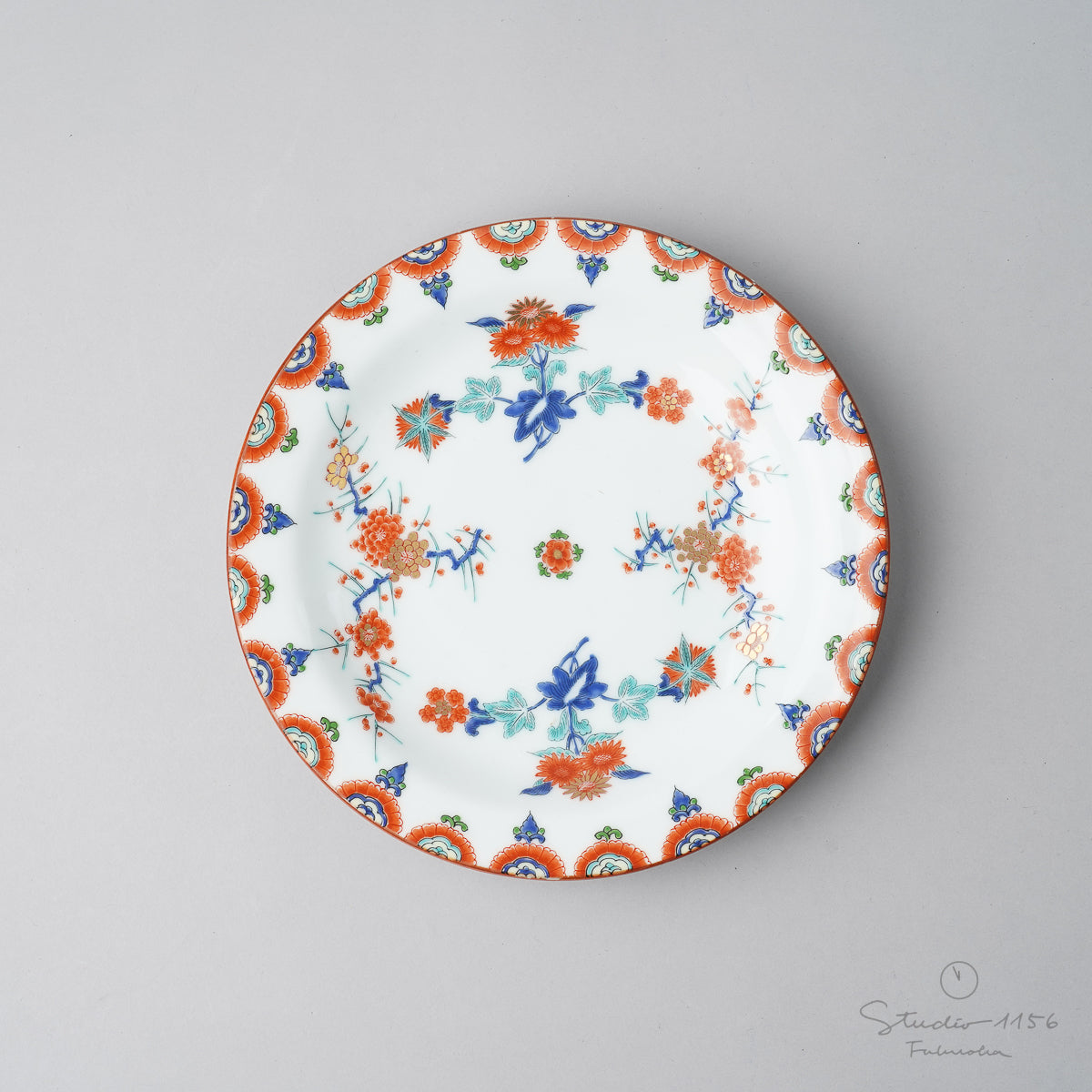 有田焼 色絵梅菊紋 和皿 18cm 其泉窯の通販｜Studio1156 – 【公式