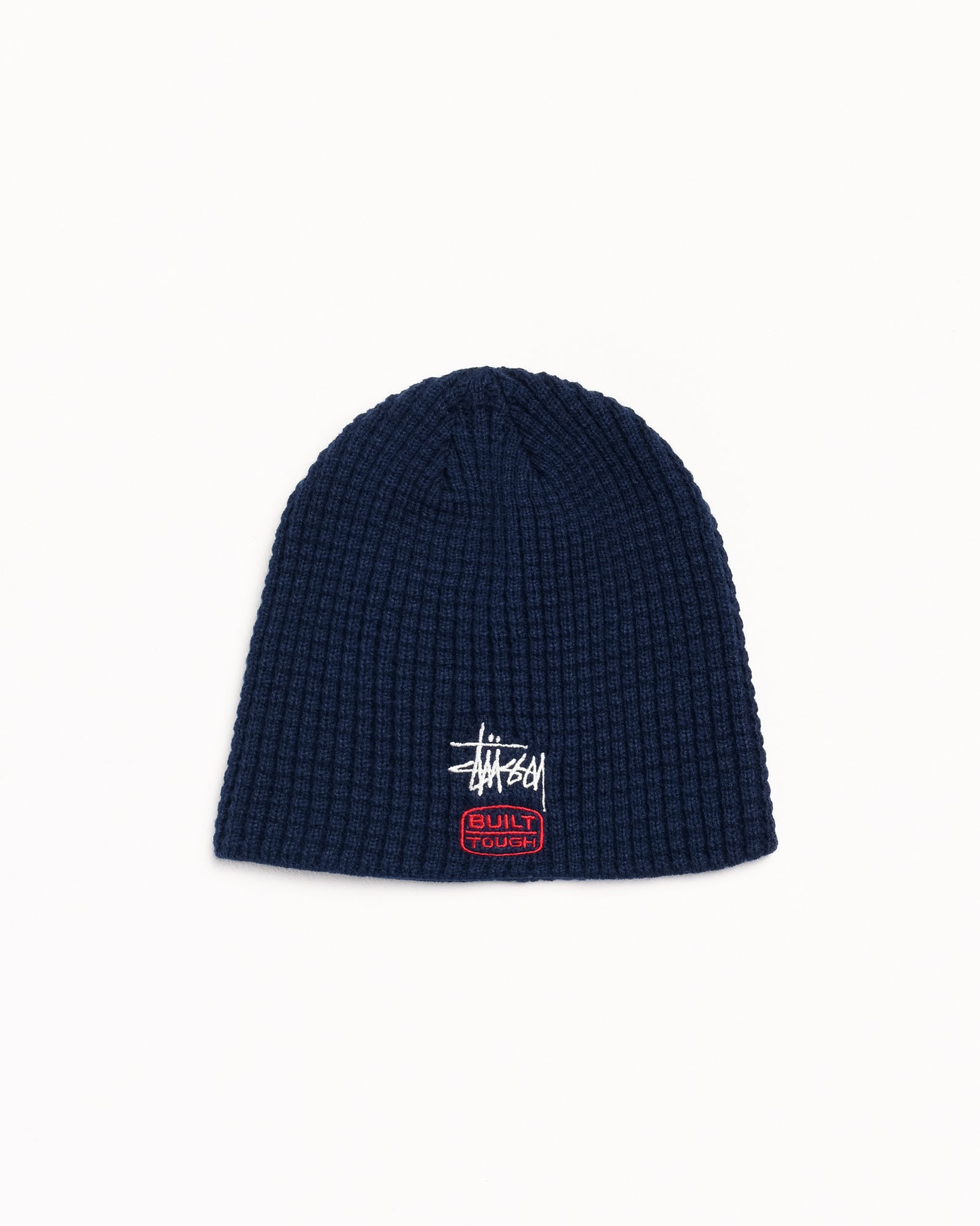 Waffle Skullcap Built Tough – Navy | Headwear | Stüssy