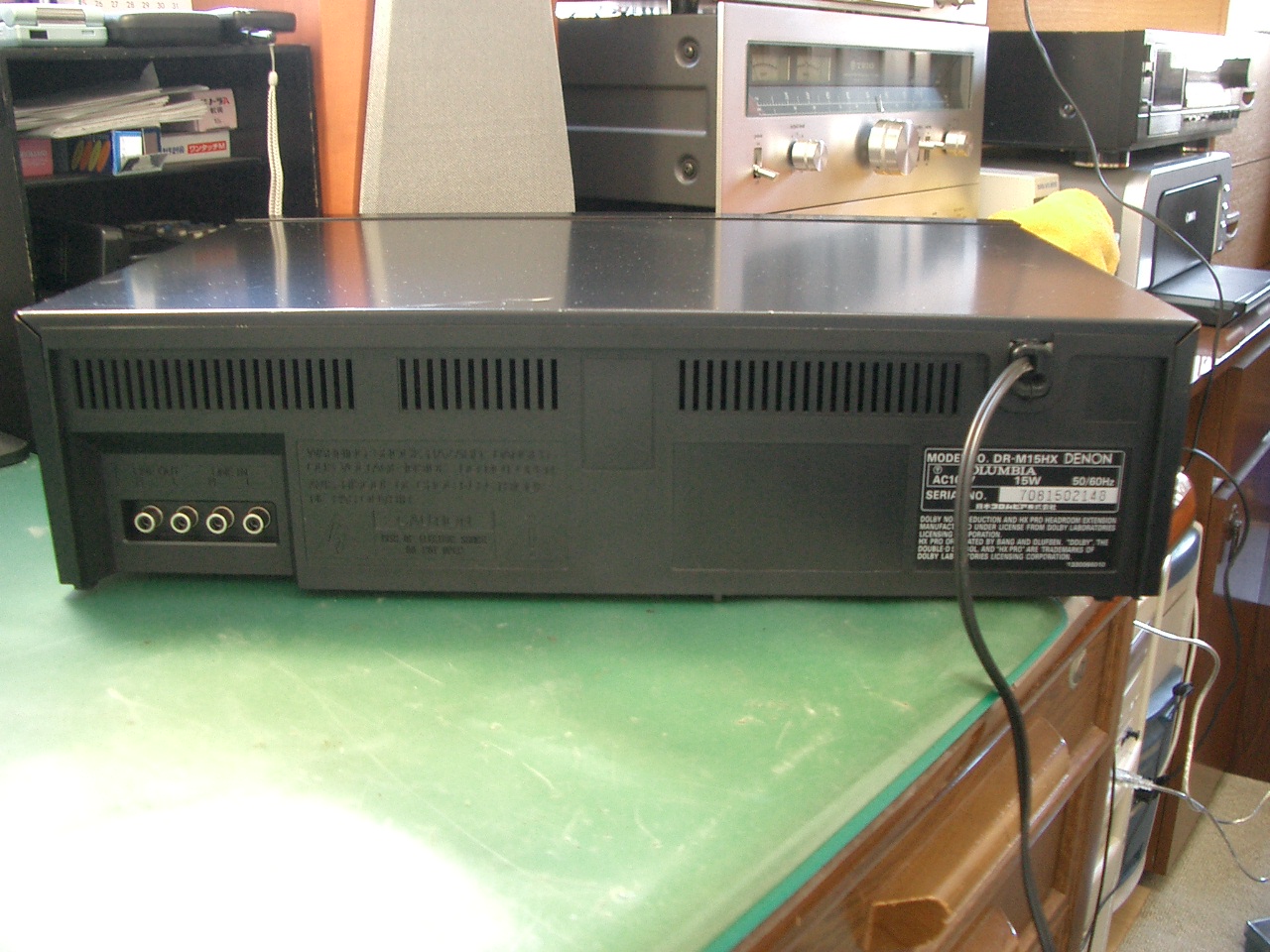 DENON カセットデッキ DR-M27HX DENON DR-M27HXの仕様 デノン/デンオン