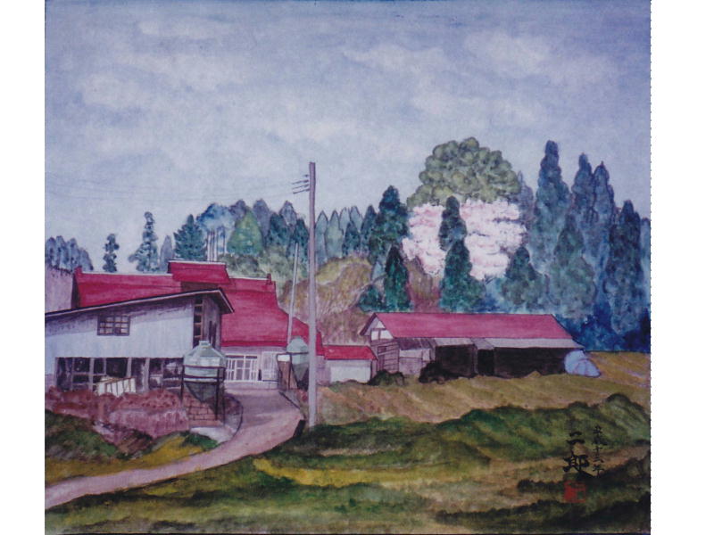 2、絵画（風景）