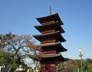 本門寺五重塔・宝塔