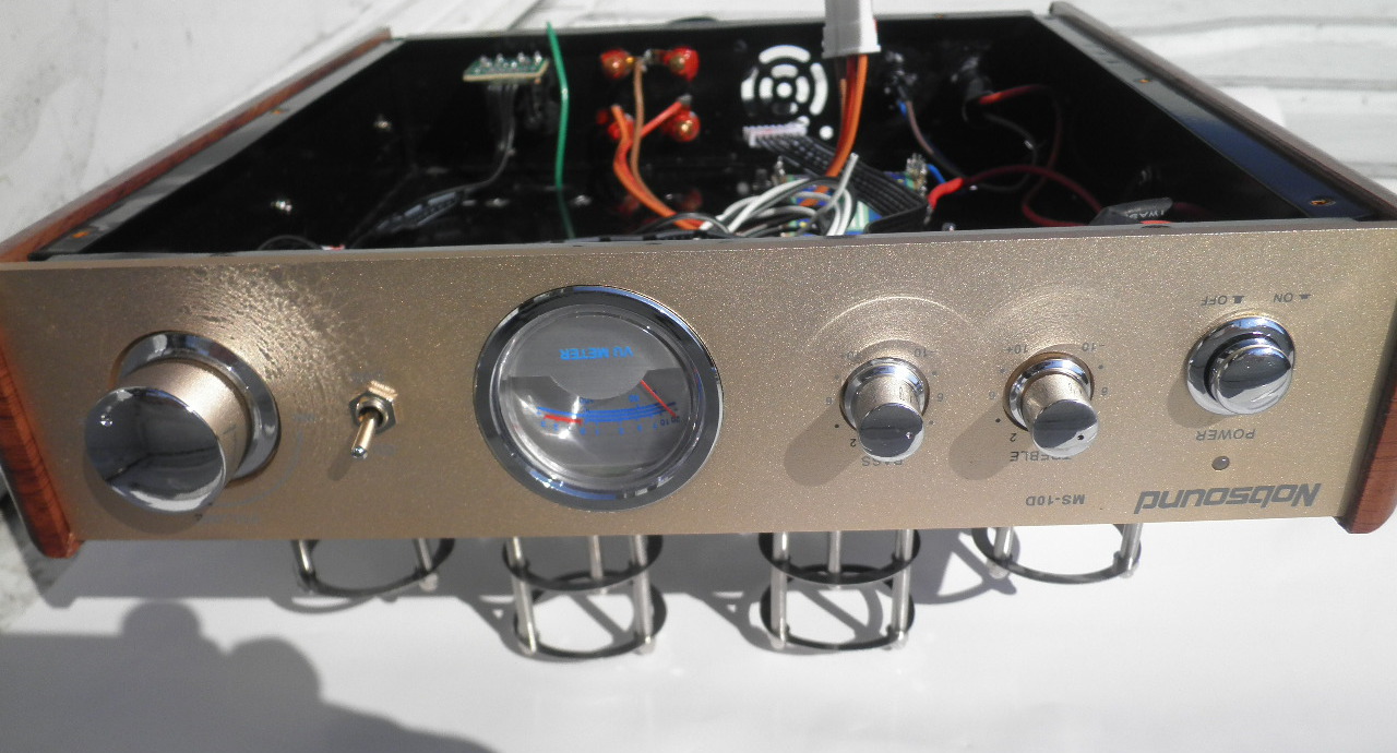 MS-10D、DN68855、中国製真空管アンプの改造、真空管アンプの自作に