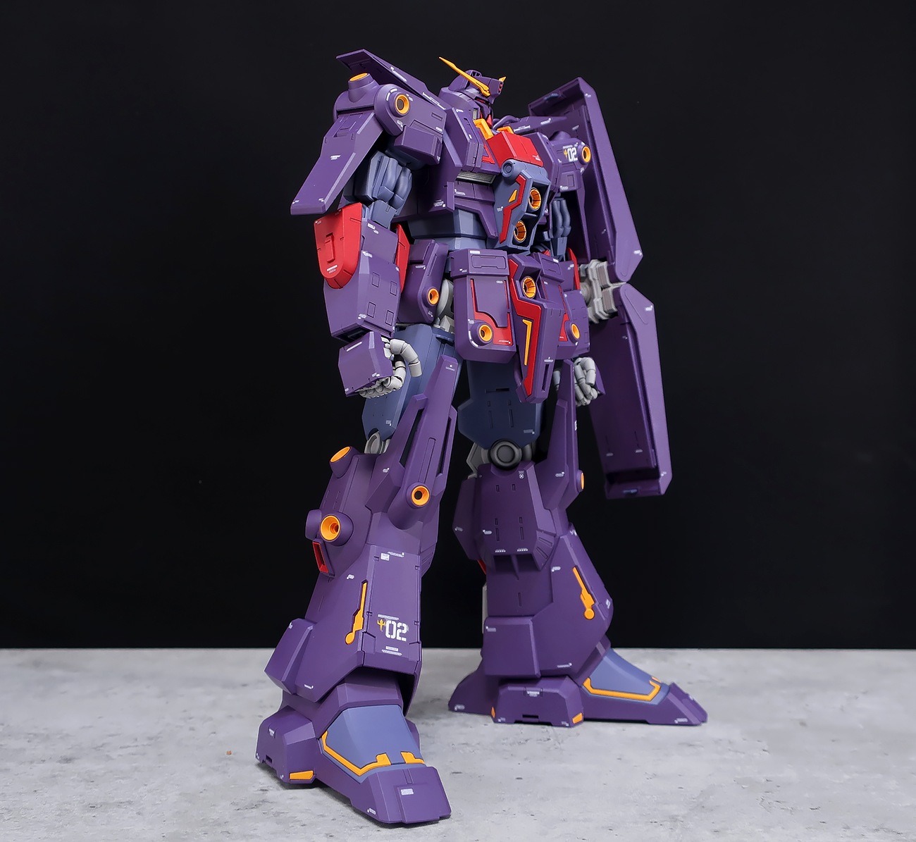 hg サイコガンダム mk-Ⅱ 全塗装 完成品 サイコガンダムmk2 ラスト HG