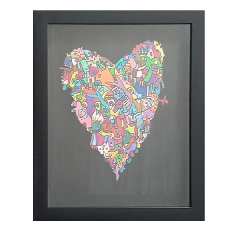 新しいハートの形／田村田｜アート絵画・販売通販WASABI(ワサビ)