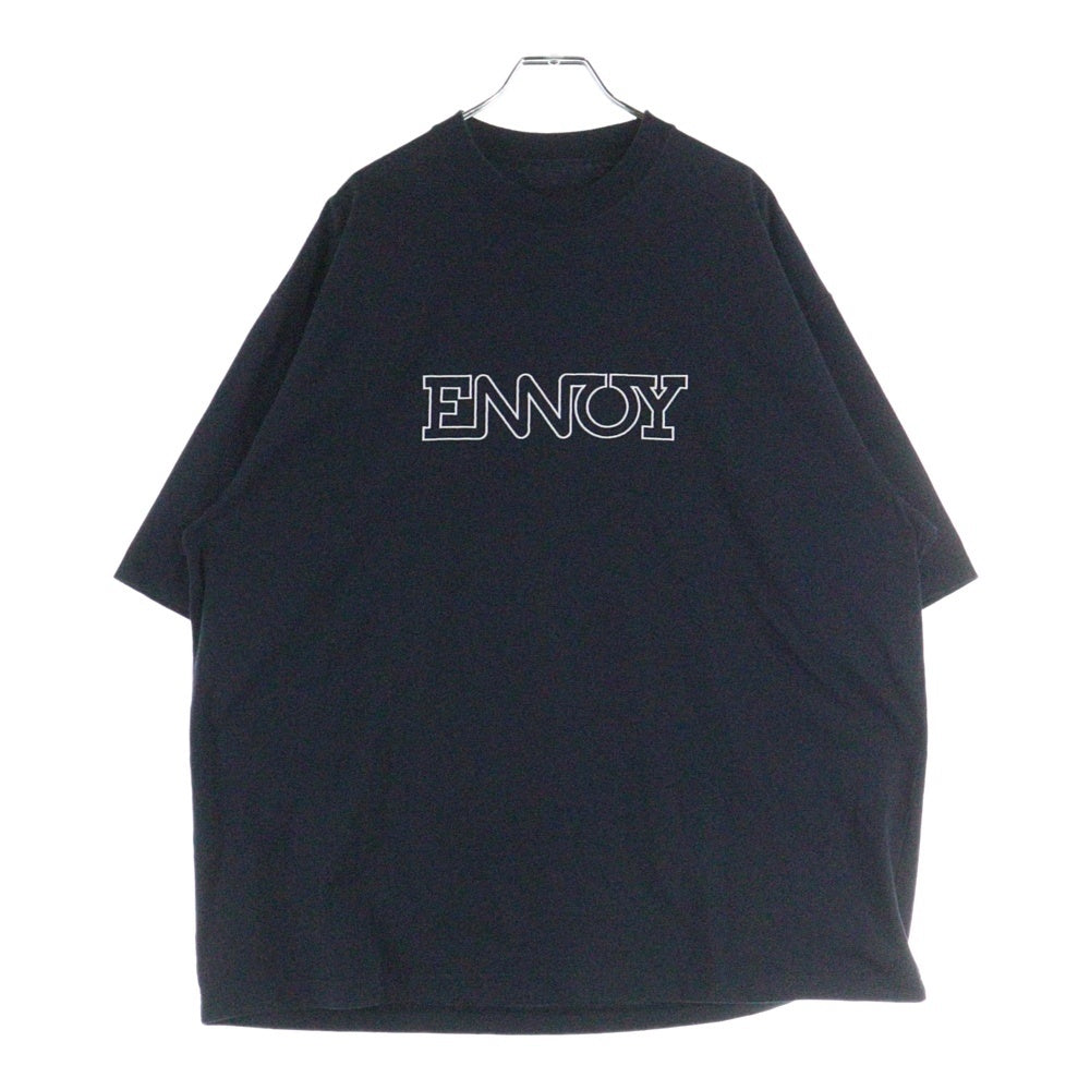 ENNOY(エンノイ) Electric Logo EMB T-Shirt SS24BRENCT01NTL