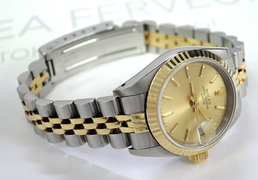 ロレックス ROLEX デイトジャスト69173 9～番 レディース 自動巻