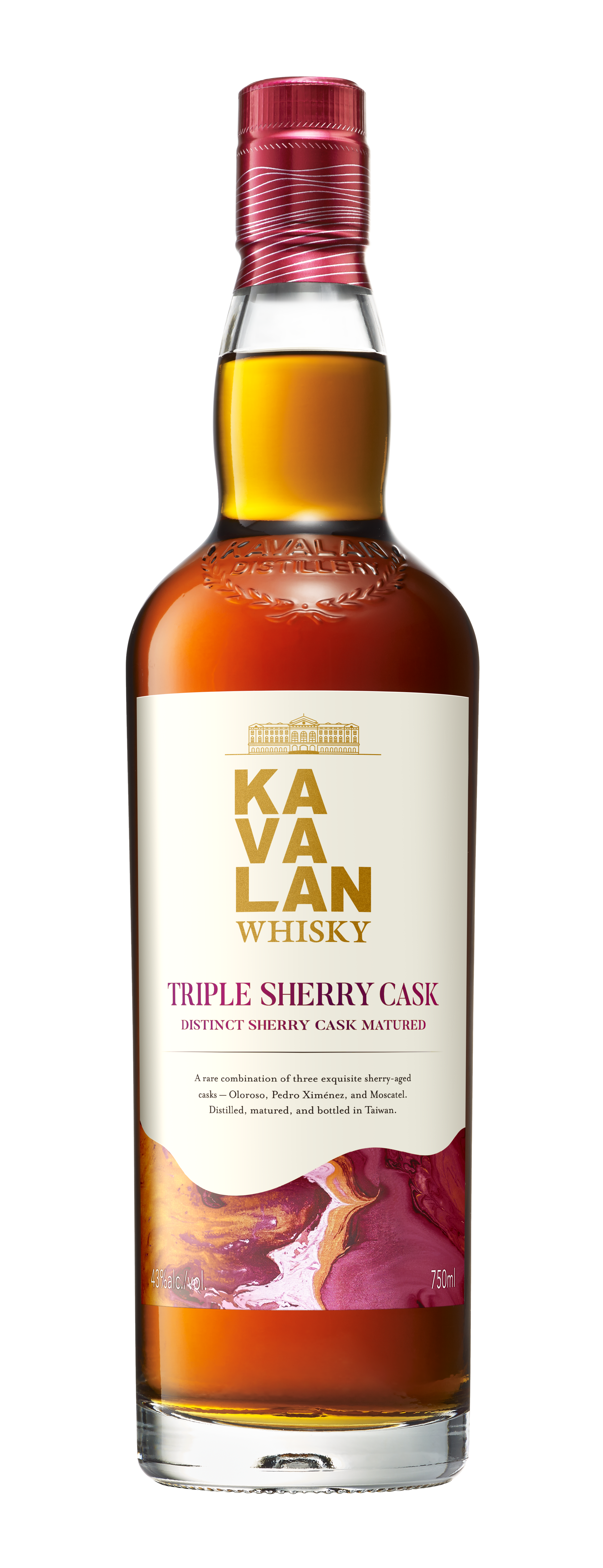 Kavalan Triple Sherry Cask, 43%