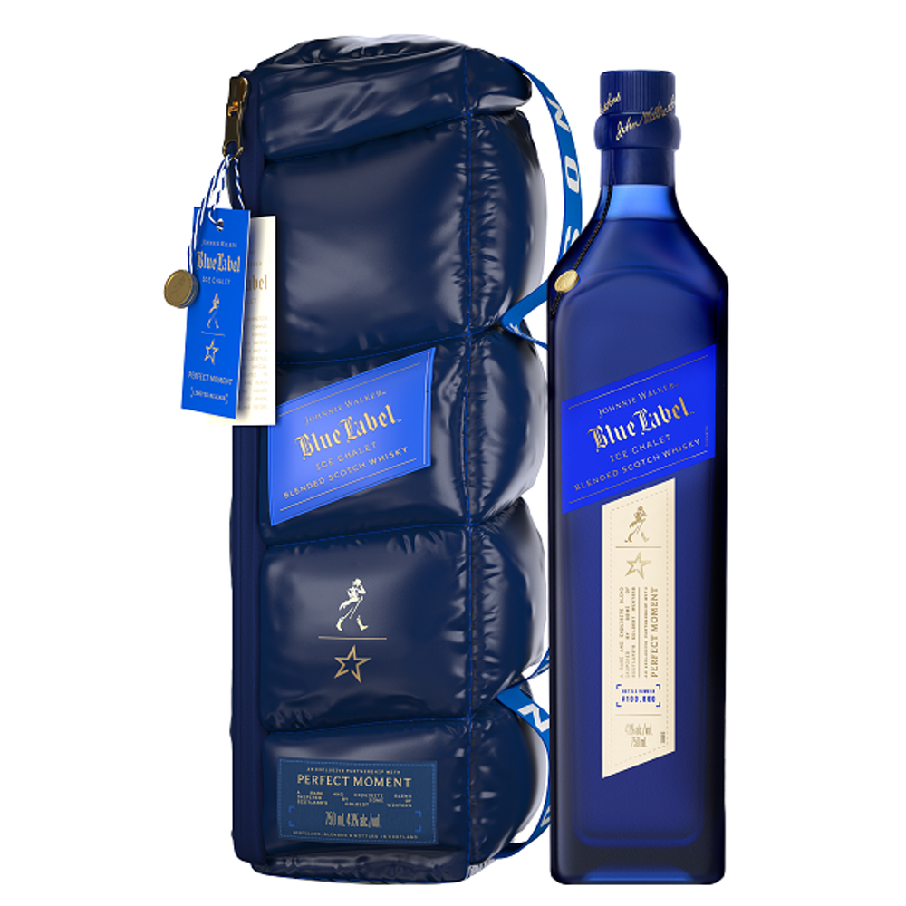 Johnnie Walker x Perfect Moment Blue Label Ice Chalet – Wooden Cork
