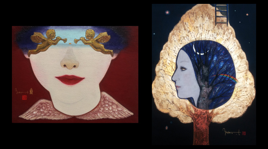 高木優子さんの絵画作品 高木優子さんの絵画作品 高木優子 OFFICIAL