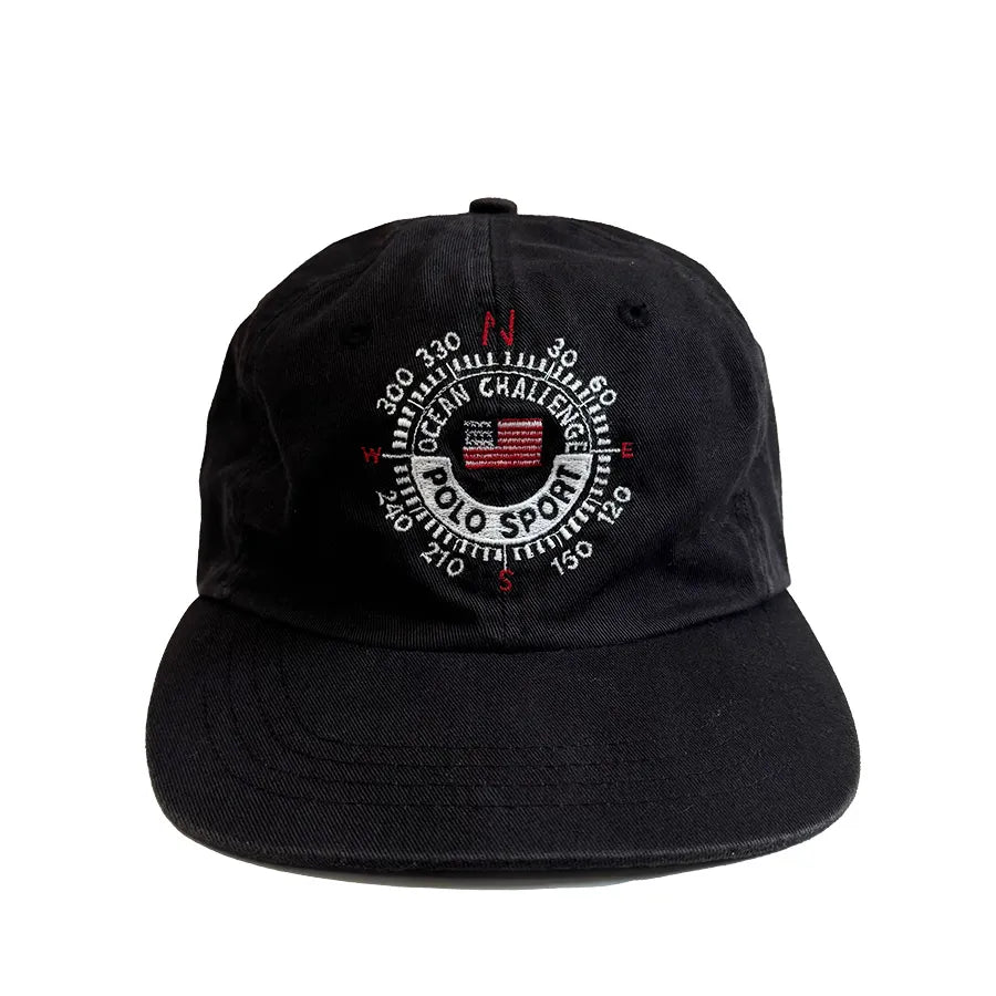 VINTAGE POLO SPORT RALPH LAUREN OCEAN CHALLENGE COMPASS STRAP BACK