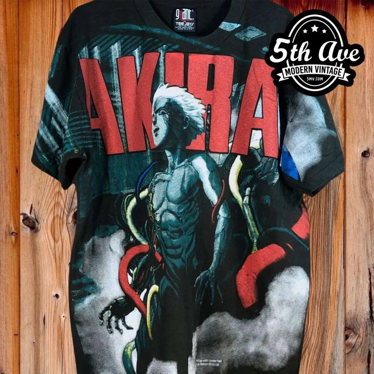 AKIRA Tetsuo Shima: All-Over Print Single Stitch t shirt - Vintage