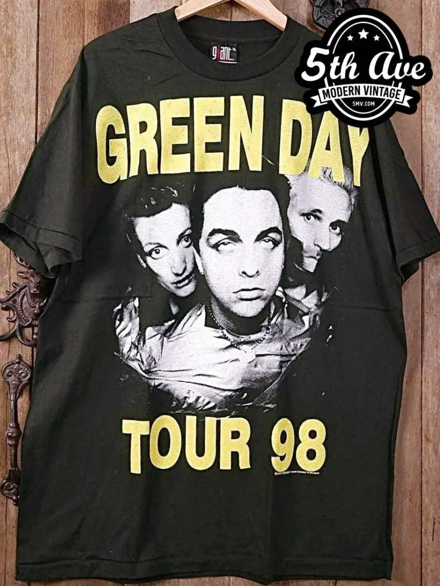 Green Day Nimrod Tour Classic band t shirt Design