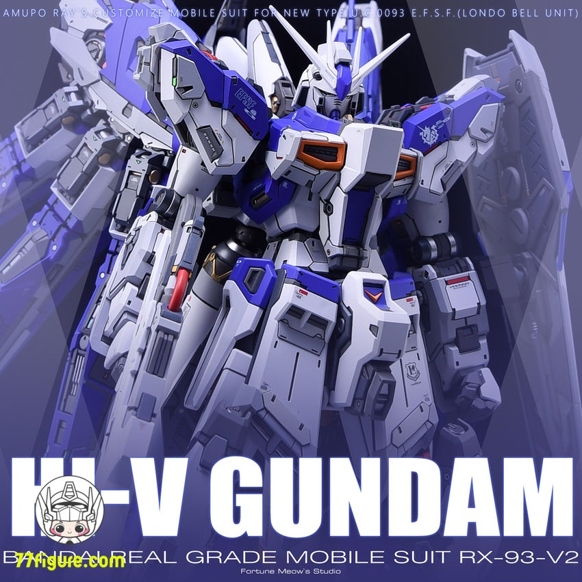 Fortune Meow's Studio 1/144 RG RX-93-ν2 Hi-vガンダム 用