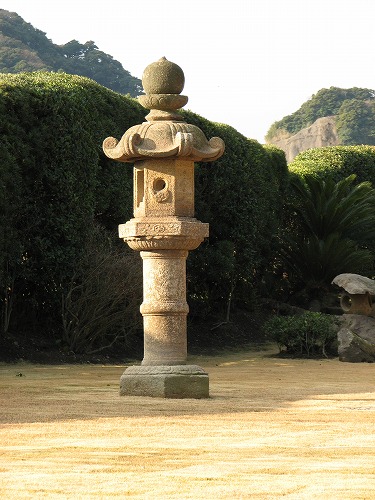 仙巌園の燈籠