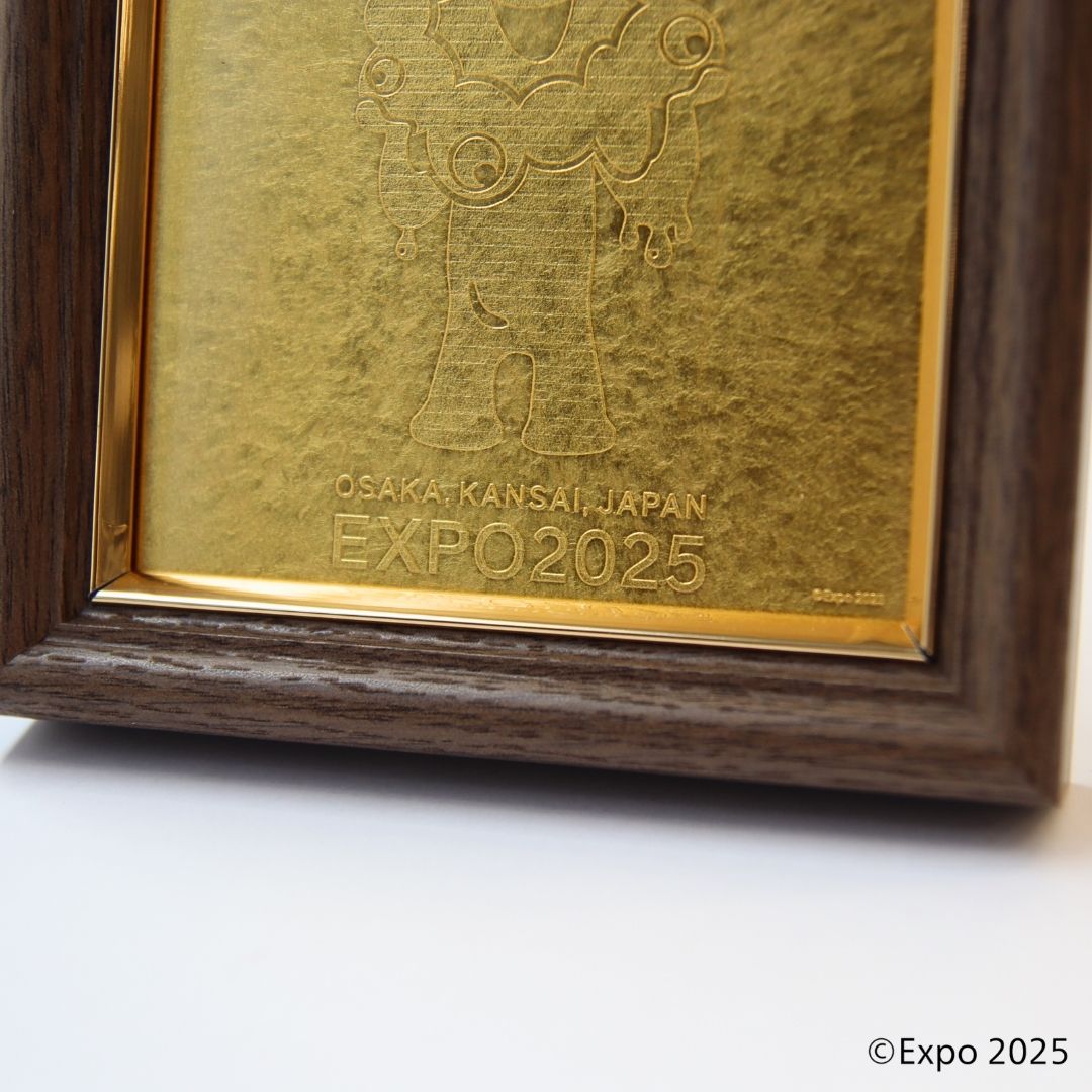 EXPO2025 ミャクミャク 金沢箔 アートパネル – 47 TREASURE