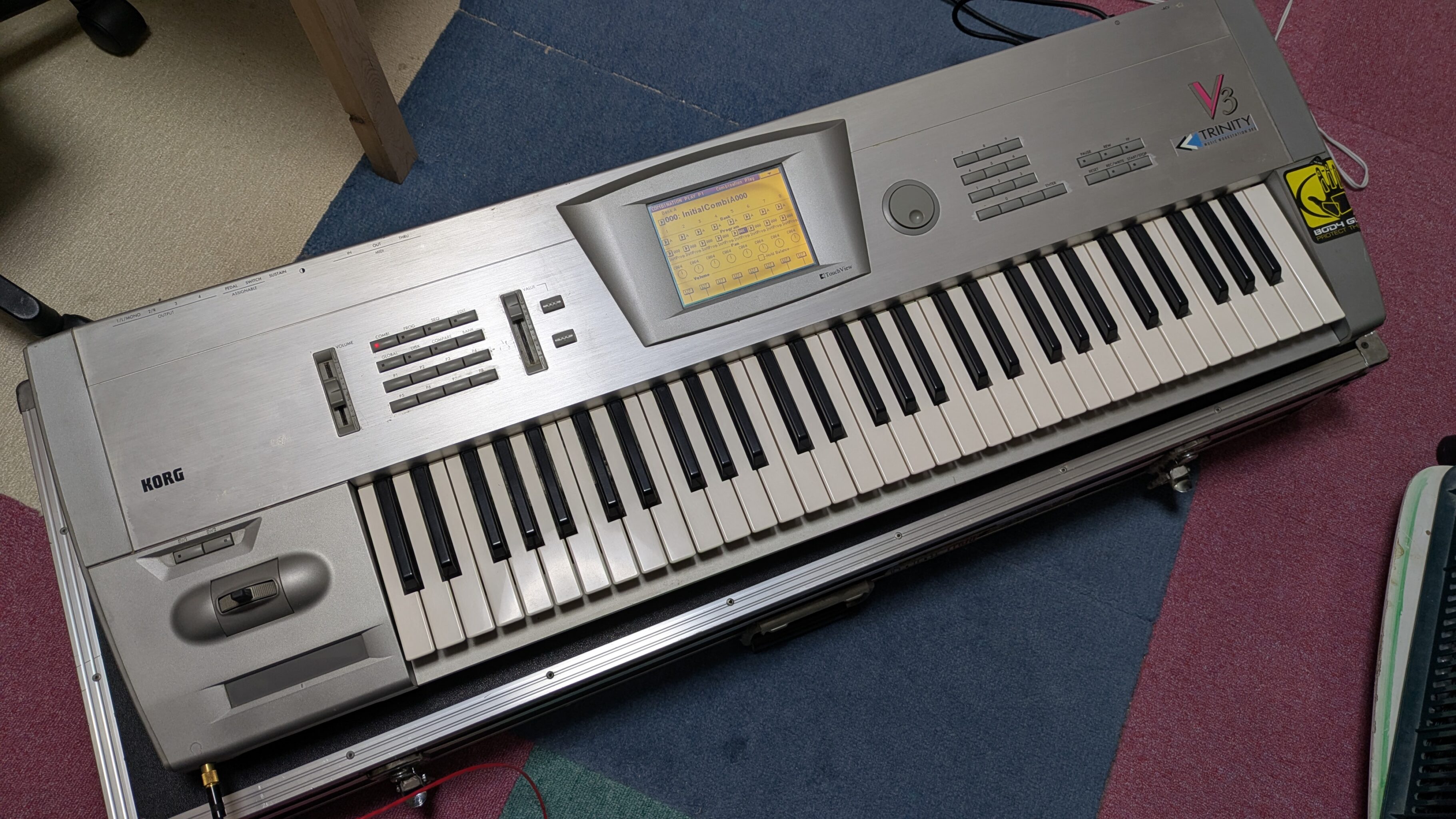 KORG trinity V3 シンセサイザー 音源モジュール MOSS KORG trinity V3