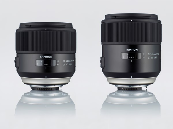 Tamron relaunches SP series with 35mm F1.8 Di VC USD and SP 45mm