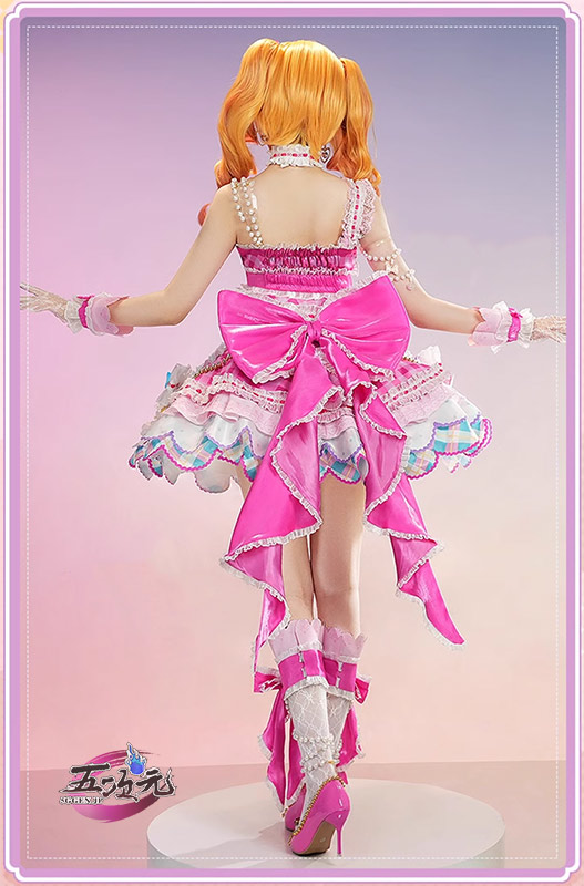 三分妄想 アイカツスターズ! 虹野ゆめ コスプレ プルミエールベリーコーデ