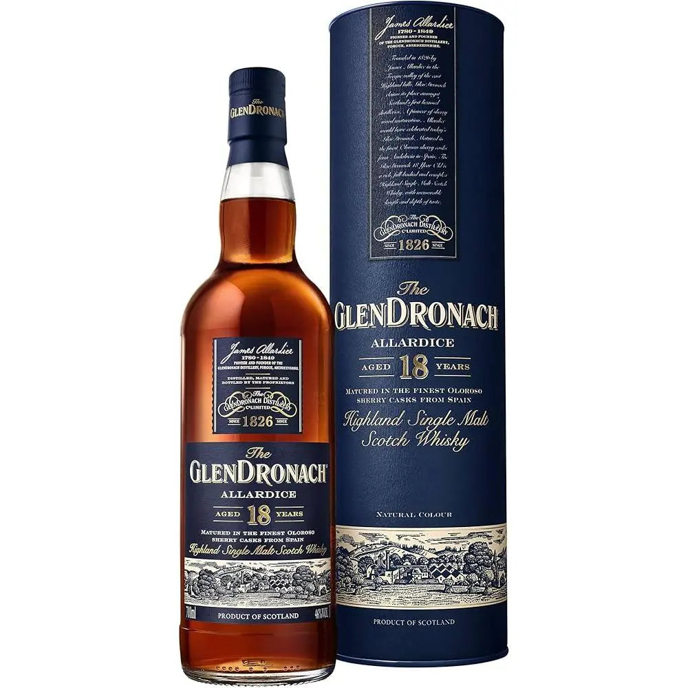 Glendronach 18 Year Old Single Malt Scotch Whiskey 700ml – 67