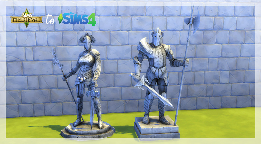 Zx-Ta — ADVENT CALENDAR: Day 21 TSM to TS4 Set “Statue”