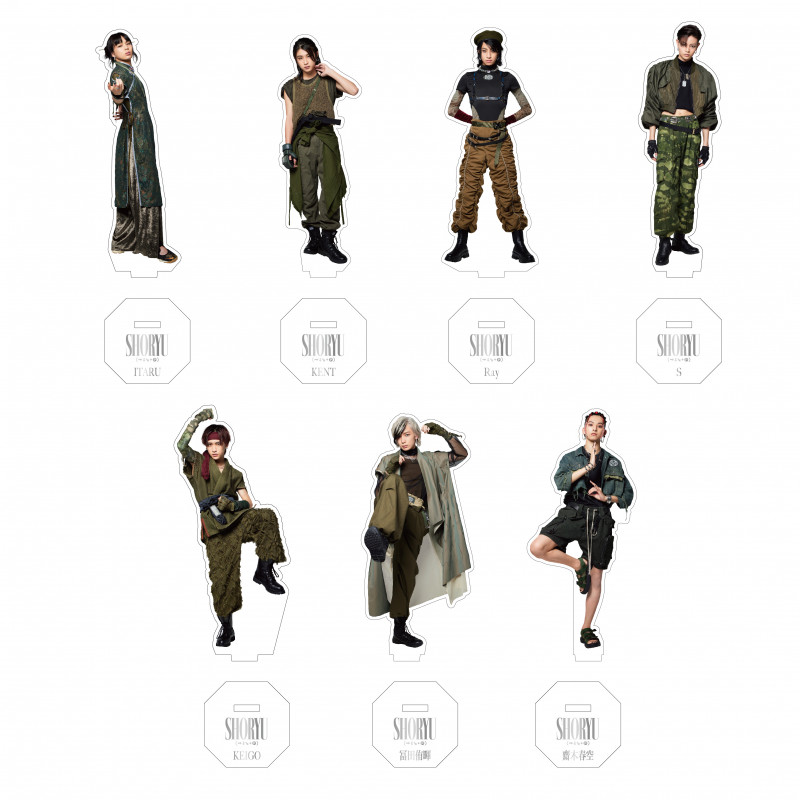 龍宮城 Ray 制服 アクスタ 龍宮城 Ray 竹内黎 vol.0 制服 私服 アクスタ 龍