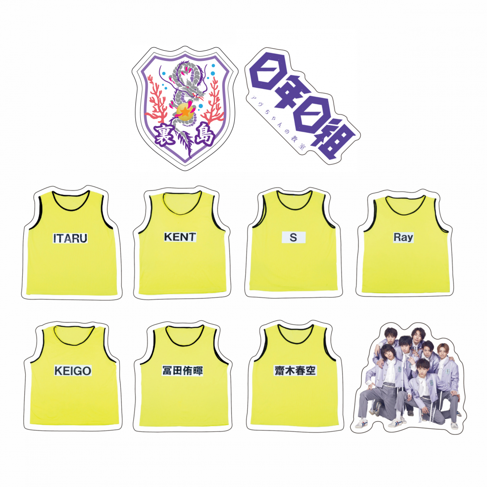 ステッカー2枚セット | 龍宮城 OFFICIAL SHOP｜龍宮城 公式グッズ通販