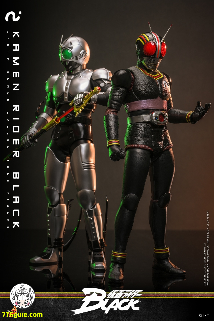 HotToys 1/6 TMS158 仮面ライダーブラック 塗装済み可動フィギュア