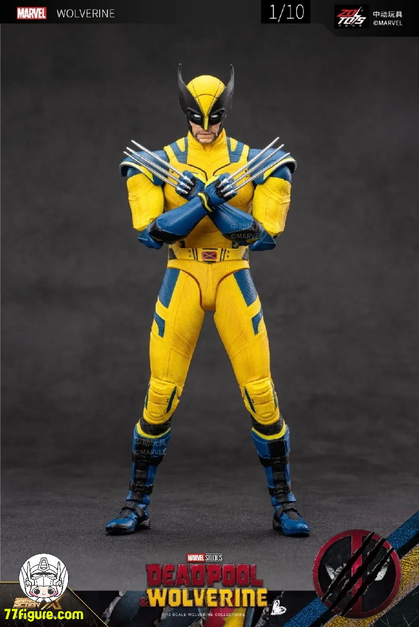 中動玩具 1/10 『デッドプール&ウルヴァリン』ウルヴァリン 塗装済み