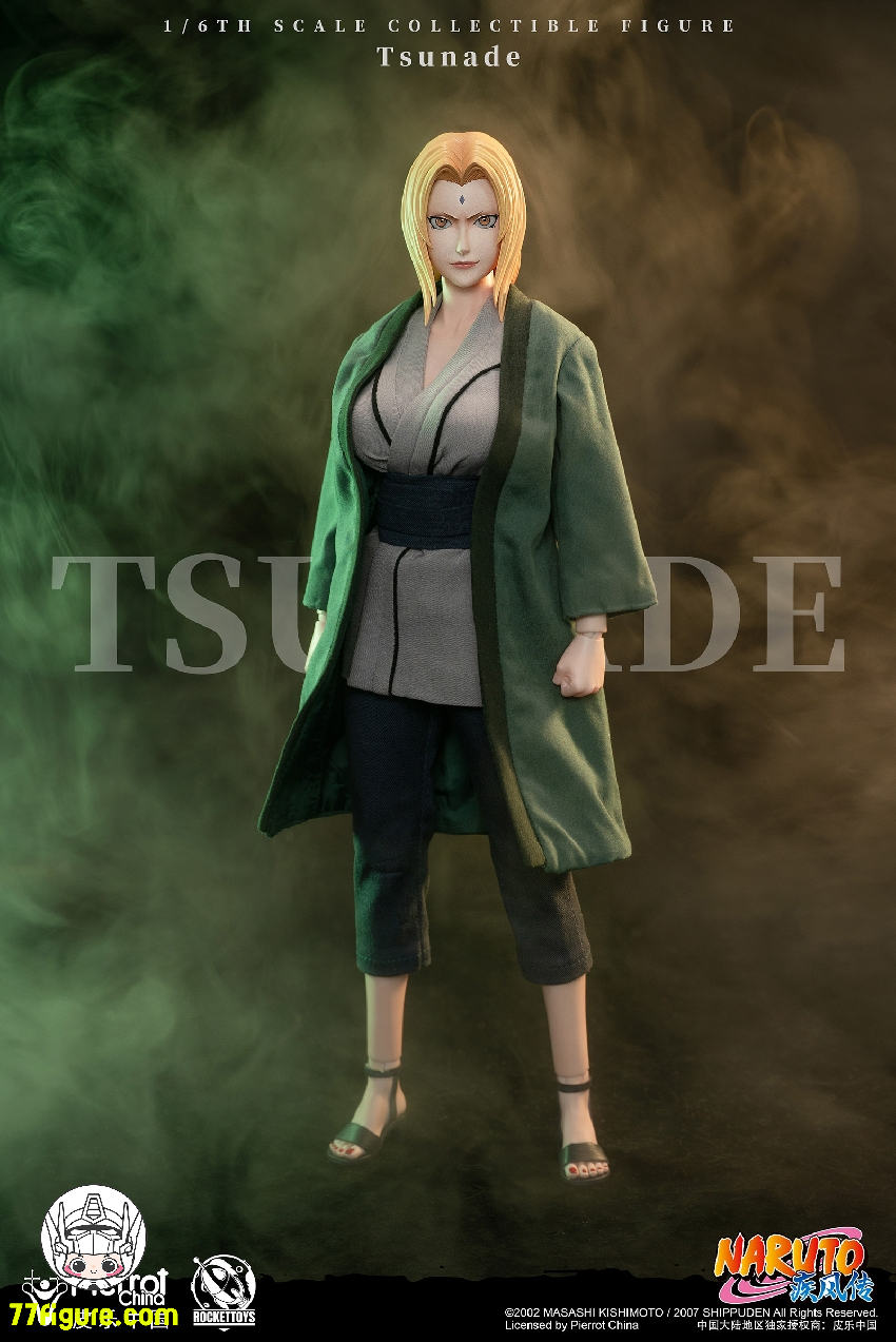 Rocket Toys 1/6 公式公認 Naruto 5代目火影 綱手塗装済み可動