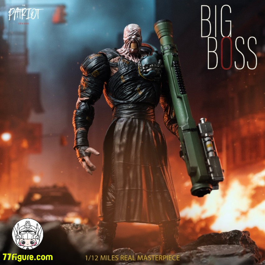 バイオハザード アクションフィギュア 3体セット Patriot Studio 1/12