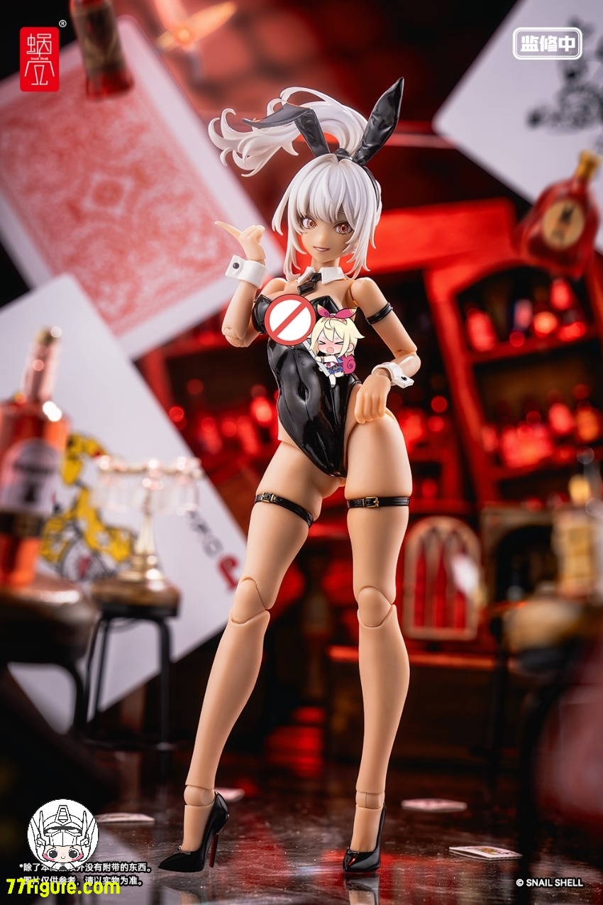 蝸之殻(スネイルシェル) 1/12 RA-01B バニーガール・アイリーン