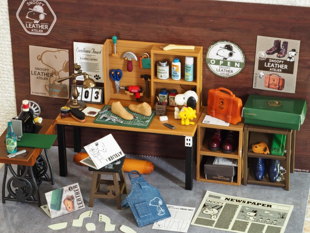 スヌーピー リーメント レザーアトリエ セット Amazon.co.jp