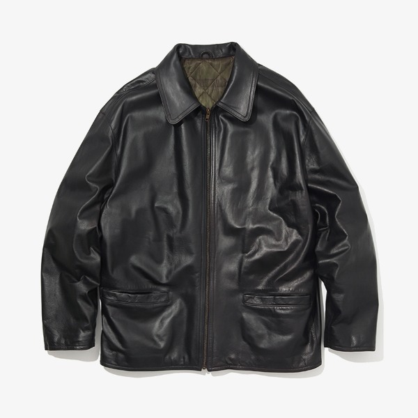 S.T. Dupont quilted leather jacket