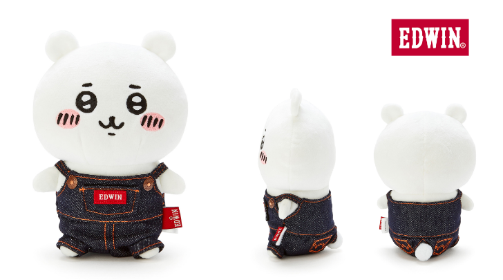 完売品‼️極美品❗️ちいかわ エドウィン EDWINコラボぬいぐるみ三体