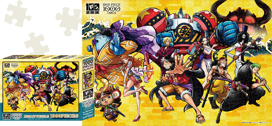 ONE PIECE 100巻記念 ジグソーパズル WE ARE ONE .: ONE
