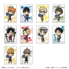 ハイキュー！！スクエア缶バッジ セブンネット限定 第二弾 全種