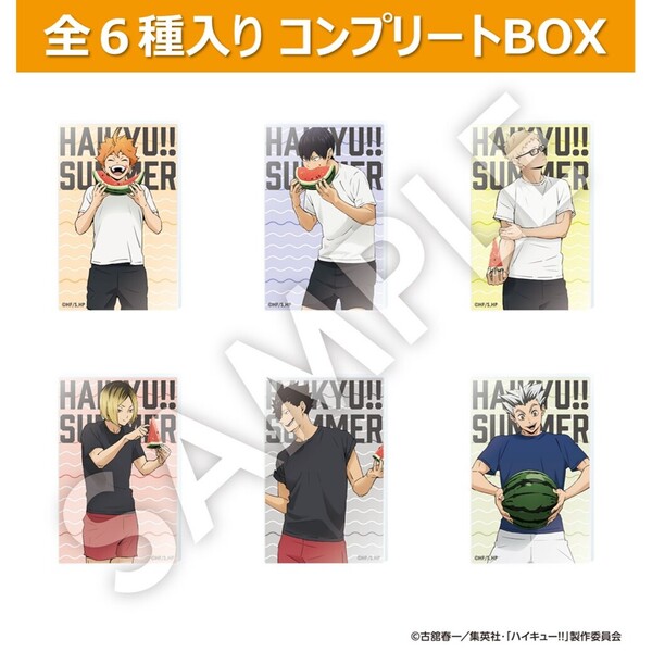 ハイキュー！！スクエア缶バッジ おすわり セブンネット限定 セット