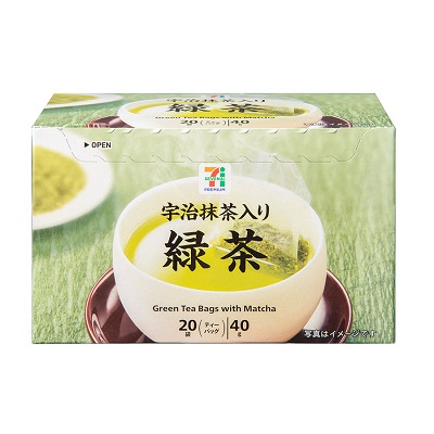 宇治抹茶入り緑茶 ティーバッグ 20袋 | セブンプレミアム公式