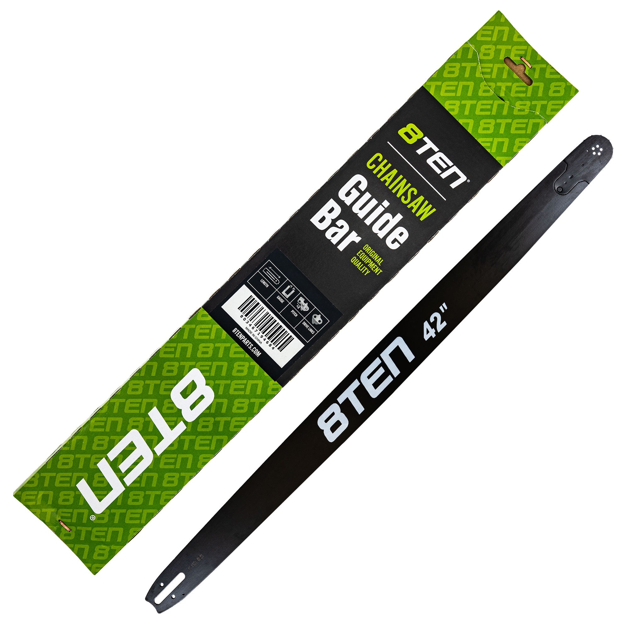 42 Inch Chainsaw Guide Bar For 420RNDD025 | 8TEN