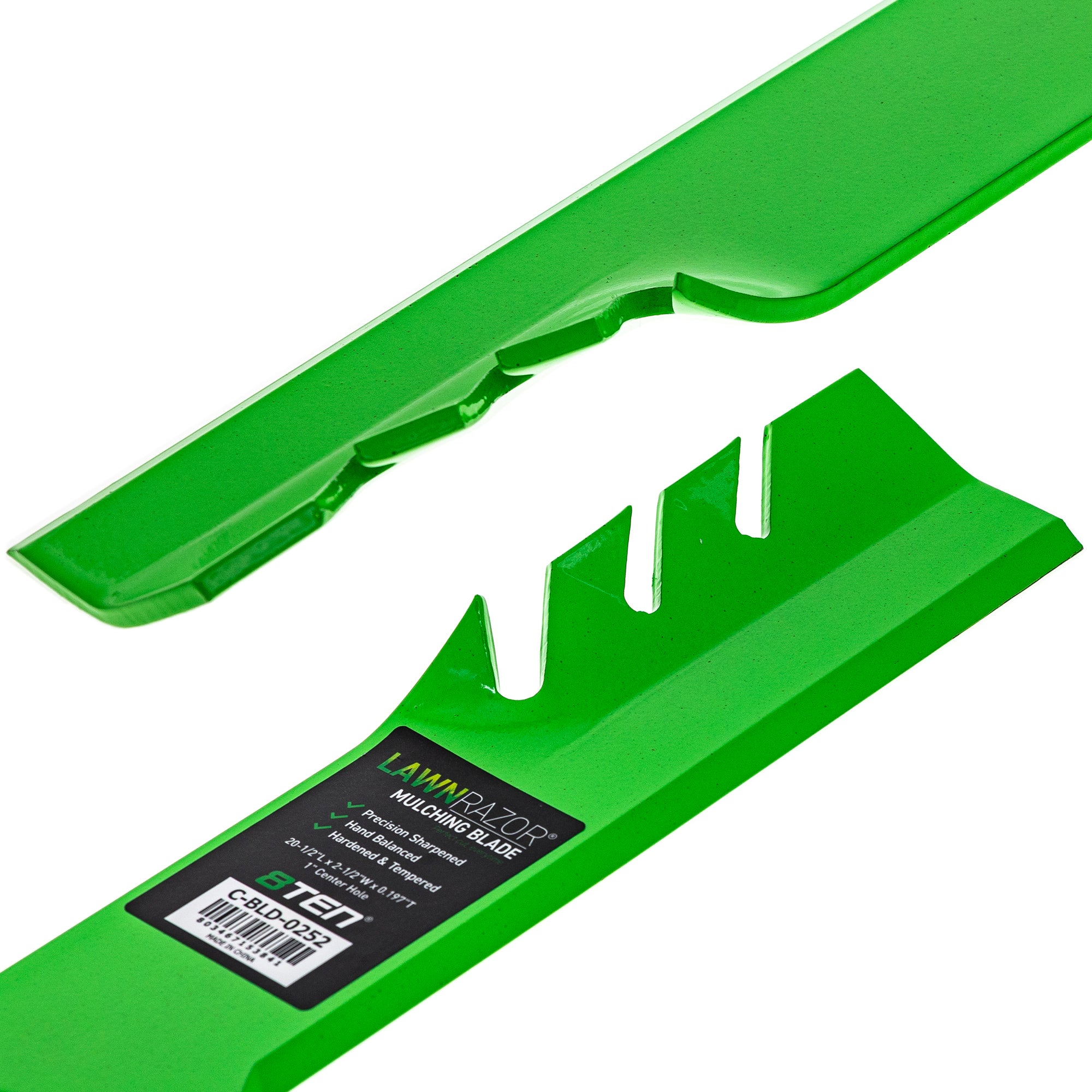 LawnRAZOR Toothed Blade For Exmark 103-6398 | 8TEN