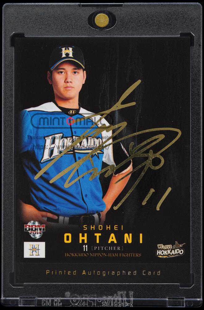 祝優勝大谷翔平BBMカード非売品2014年週間ベースボール別冊付き