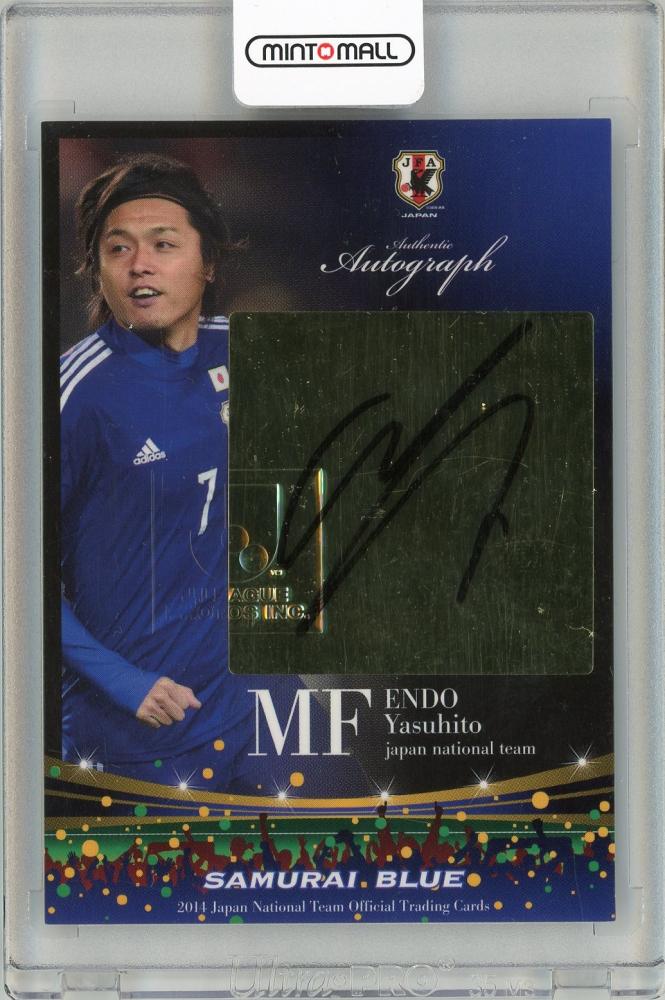 2003 Jリーグ ガンバ大阪 チーム発行 遠藤保仁 直筆サインカード 2003