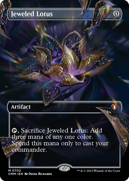 宝石の睡蓮 Jeweled Lotus テクスチャーfoil 日本語 foil】 宝石の睡蓮