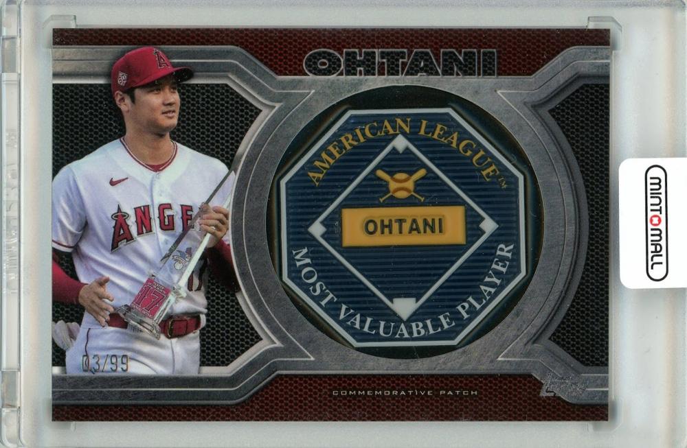 大谷翔平 2022 Topps Commemorative Patch ⁄99 大谷翔平 2022 Topps