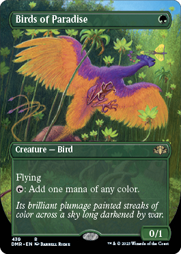 PSA9 MTG 英語 極楽鳥Birds of Paradise 8版 foil PSA9 MTG 英語